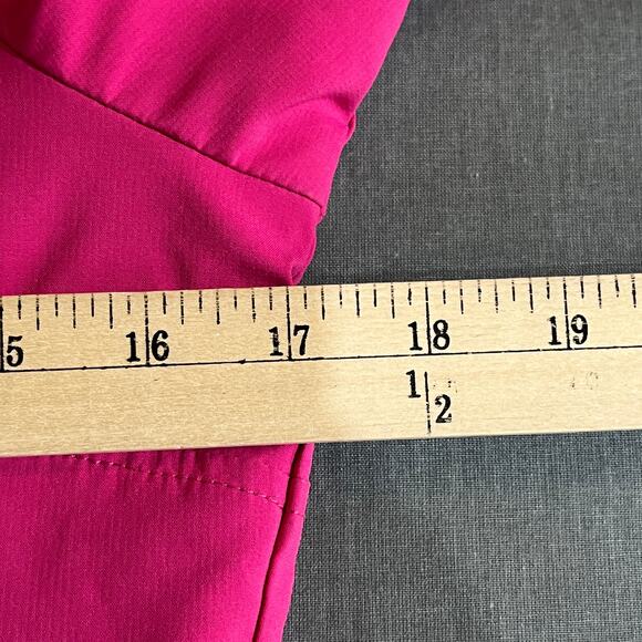 The North Face Jacket Girls Large 14/16 Pink Fleece Lining Zip Up Outdoor Travel - Picture 16 of 16